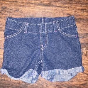 Circo Jean Shorts Pink Trim